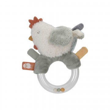 Anneau hochet Poule Little...