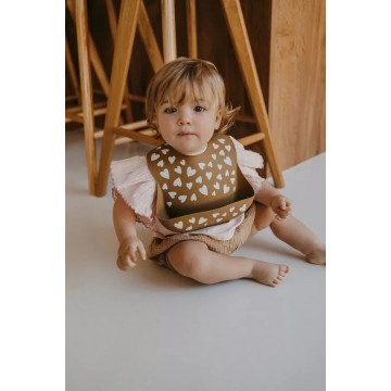 bavoir bébé silicone réglable