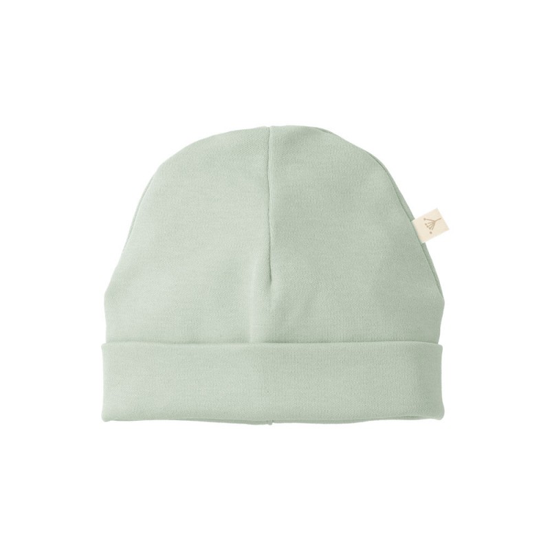 Bonnet De Naissance En Coton Doublé | Jersey Coton Oeko-Tex | Revers Imprimé Contrasté | Pour Nouveau-né